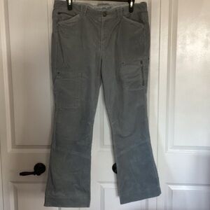 Eddie Bauer Light Gray Wide-Leg Pants